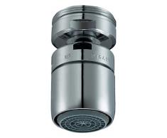 Neoperl 01086097 - Grifo de bidé (3 bar, 13,5 - 15 l/min), color plateado