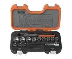 Bahco S140T - Juego De Vasos 14 Pzas.