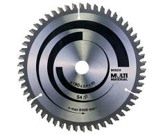 Bosch 2 608 640 508 - Hoja de sierra circular Multi Material - 190 x 20/16 x 2,4 mm, 54 (pack de 1)