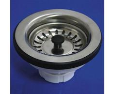 WOLFPACK 4110625 Valvula Fregadero T-73BM -115 1 1/2 Cesta Baja