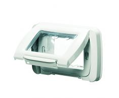 Gewiss GW22451 caja de tomacorriente - Caja registradora Color blanco