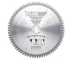 CMT Orange Tools 222.080.10M - Sierra circular para plexiglas y plastico d 250x2.8x30 z 80 matb