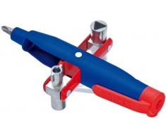 KNIPEX 00 11 07 Llave para armarios de control en forma de bolígrafo para armarios y sistemas de paso estándar 145 mm