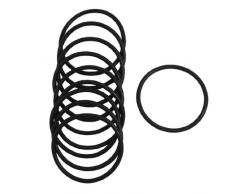 10 piezas 3 mm x 51 mm filtro de aceite O de los anillos de sellado de goma junta para olla a presión negro