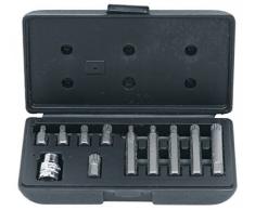 KS Tools 911.5030 - Cuadro Spline (XZN®) bit 10 mm, 11 piezas