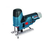 Bosch GST 10,8V Li - Sierra (Ión de litio, 10,8V, 2 Ah, 1,5 kg) Negro, Azul