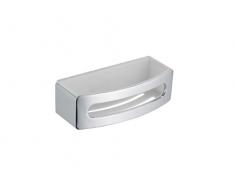 Keuco 11658010000 - Jabonera, color cromo y blanco