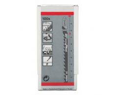 Bosch 2 608 637 881 - Hoja de sierra de calar T 244 D - Speed for Wood (pack de 100)