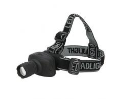 Silverline 250734 - Linterna frontal LED (1 W)