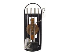 Imex El Zorro 10028 - Juego para chimenea arco-chapa (útiles de inox y fuelle, 68 x 23 x 14 cm)