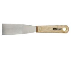KS Tools 907.2262 - Espátula (acero inoxidable, 38 mm, con mango de madera)