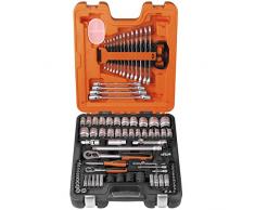 Bahco S87+7 - Juego Vasos 1/4 Y 1/2, 94 Pzas.