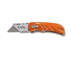 Beta herramientas 1777 T cuchillo con 5 cuchillas trapezoidal – Negro/Naranja