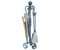 Imex El Zorro 10032-F - Pack de 5 piezas para chimenea (forja, 70 cm)