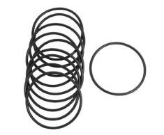 10 piezas 3 mm x 68 mm filtro de aceite O de los anillos de sellado de goma junta para olla a presión negro