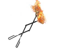 Pinzas para chimenea, herramienta para chimenea, accesorios para chimenea, herramienta para barbacoa de interior y exterior