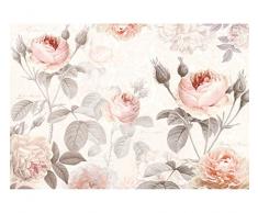 Komar 1 – XXL4 – 034 – 368 x 248 cm la maison, diseño floral papel pintado de – (4 unidades), color rosa