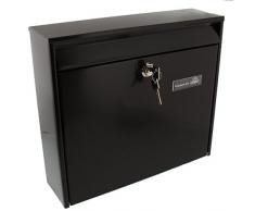 Burg wächter potsdam877 - Buzon 322x362x100 acero galvanizado marron