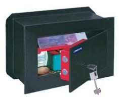 Rottner 3080 - Caja fuerte empotrable (cierre con llave), color negro