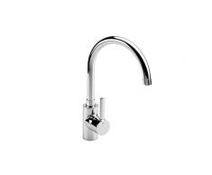 Roca A5A8460C00 Colección Targa - Mezclador Cocina Caño Giratorio, Cromado