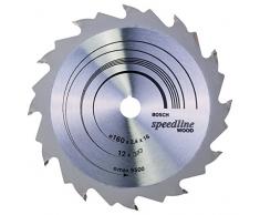 Bosch 2 608 640 784 - Hoja de sierra circular Speedline Wood - 160 x 16 x 2,4 mm, 12 (pack de 1)