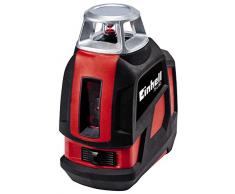 Einhell Cruz Líneas Laser Te de LL 360 (área de trabajo 20 m, rango de nivelación 4 °, Sofgrip, incluye ajustable Soporte para pared, incluye práctica bolsa de almacenamiento), 1 pieza, 2270110