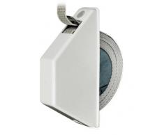 Schellenberg 50505 - Caja para rollo de persiana (diseño de media caja), color blanco