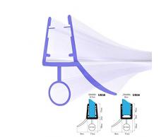 60cm UK08 -- Sello de ducha redondeado ducha cuarto círculo redondo arqueado de 6mm/ 7mm/ 8mm de cristal grueso alrededor de reemplazo de la junta