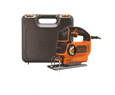 Black+Decker KS801SEK-QS - Sierra de calar 550W, velocidad variable y Autoselect, maletín
