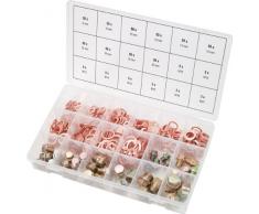 KS Tools 970.0200 - Tornillos y juntas para cárter de aceite (en caja con compartimentos)