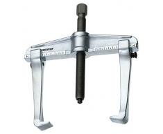 Gedore 1.06/1A1-B - Extractor universal de 2 patas, con ganchos de pieza única de acero con freno del gancho 140x100 mm