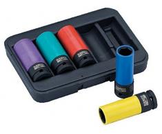 Bahco BWSS12P5 - Vasos Para Ruedas 1/2, 5 Pzs