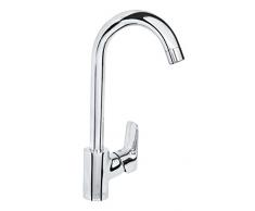 Hansgrohe 71835000 - Mezclador monomando de cocina, color cromo