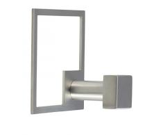 EVI Herrajes F-175 - Percha, acabado mate (acero inoxidable)