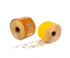 Cofan 09724180 - Rollo lija papel, color amarillo