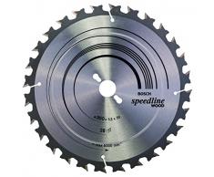 Bosch 2 608 640 681 - Hoja de sierra circular Speedline Wood - 300 x 30 x 3,2 mm, 28 (pack de 1)