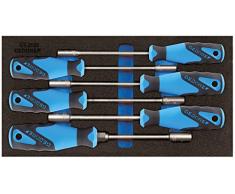 Gedore 1500 CT1-2133 - Juego de vasos en módulo CT 1/3