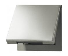 JUNG ES 2990 KL - tapas de seguridad para enchufes (Acero inoxidable)