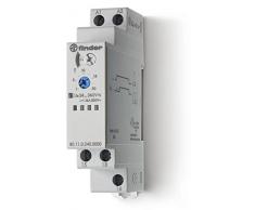 Finder serie 80 - Temporizador multitensión monofunción 240vac/corriente continua
