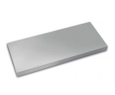 Element System 18133 – 00375 900 x 250 x 38 mm flotante Star Junta estante de pared – Plata