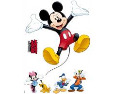 Komar Deco de pegatinas mickey and Friends, 1 pieza, multicolor, 14017h