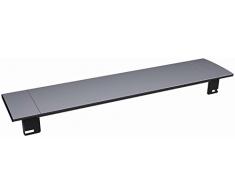 Bachmann power frame cover - Tapa empotrar mesa 6 módulo aluminio anodizado gris