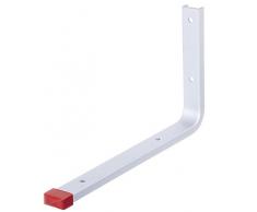 GAH-Alberts - Gancho de pared (recto, aluminio)