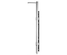 GAH-Alberts 416805 - Cerrojo de suelo para portadas de madera o metal (altura: 50 cm, galvanizado en azul, para atornillar)