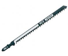 DeWalt DT2169-QZ - Hoja de sierra de calar HCS, longitud: 152mm, paso de diente: 4mm, para cortes rectos rápidos en madera y aglomerado de hasta 100mm de espesor