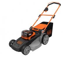 Black+Decker CLM5448PCB-XJ CLM5448PCB-XJ-Cortacésped Dual Volt (autosense, 48 cm, sin batería), 54 V
