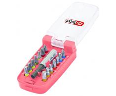 Ks tools 918.3 - De juego 14 un código de colores puntas de atornillar más de torsión con portapuntas