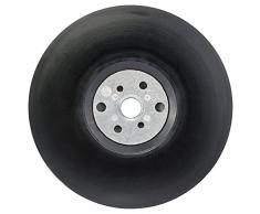 Bosch 1 608 601 033 - Plato de goma, 125 mm, 12 500 U/min, pack de 1