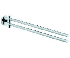 Grohe Essentials - Toallero doble gitatorio Redondo 439 mm Ref. 40371001