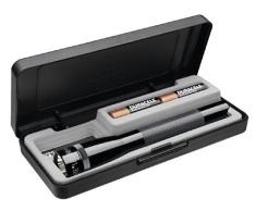 Maglite Mini R6 - Linterna LED en estuche (16,8 cm), color negro
